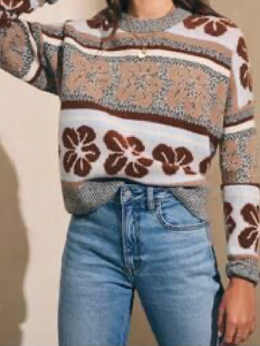 Faherty Topanga Canyon Crewneck Sweater NWT  M